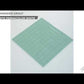 Blizzard Blue 12x12 Glossy Square Glass Mosaic Tile (10 pack, 9.67 sq ft/case) - Sample