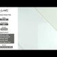 5 pack White 12 in. x 24 in. Polished Marble Subway Wall and Floor Tile (10 sq ft/case) - Sample