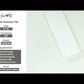White 4x12 Polished Subway Marble Tile (15 pack, 5 sq ft/case) - Sample
