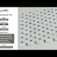 White 11x11 Polished Octagon Marble Mosaic Tile (5 pack, 4.51 sq ft/case) - Sample
