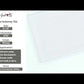 White 8x16 Glossy Subway Glass Tile (15 pack, 13.33 sq ft/case) - Sample