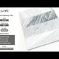 Gray 4x12 Polished Subway Marble Tile (15 pack, 5 sq ft/case) - Sample