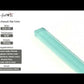 10 pack Sky Blue 0.6-in W x 12-in L Glass Glossy Pencil Liner Tile Trim (0.5 Sq ft/case)