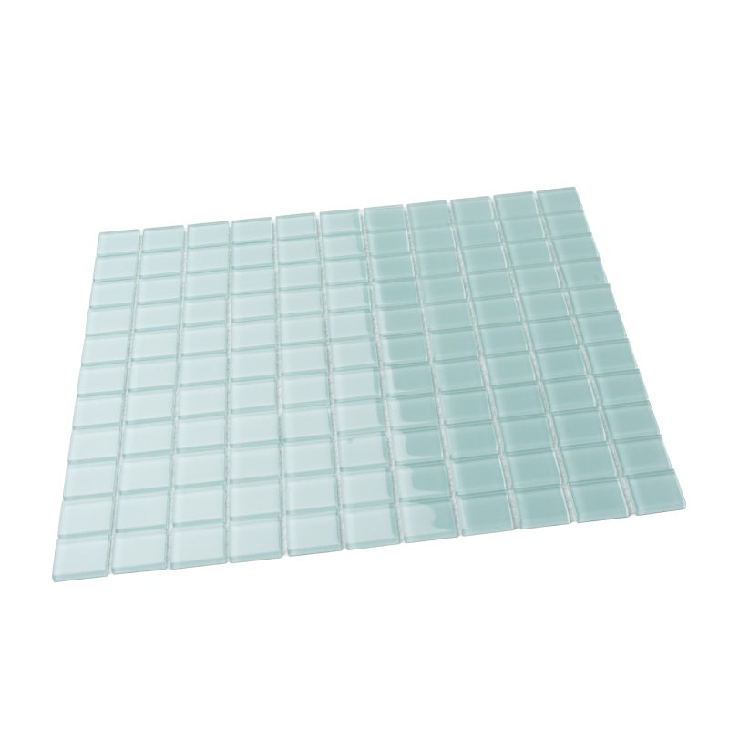 Blizzard Blue Polished Glass Tile