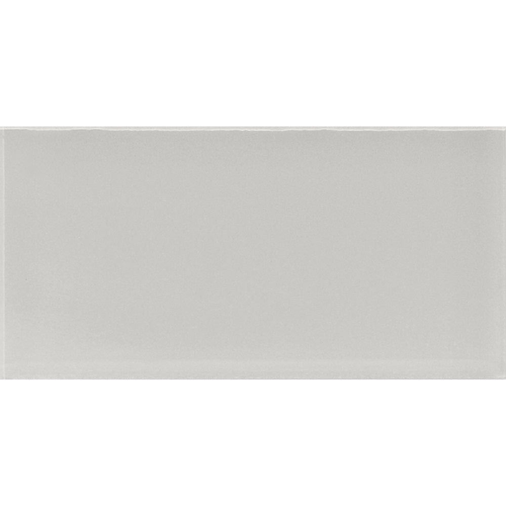 8x16 Lace White Glass Tile