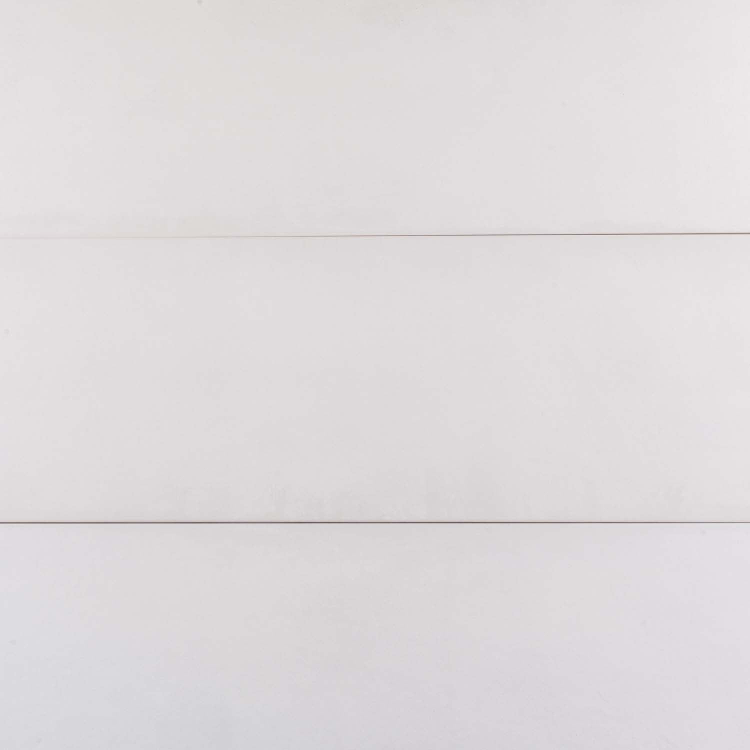 12x39 White Matte Floor Tile