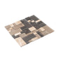 Brown Glass Bathroom Tile