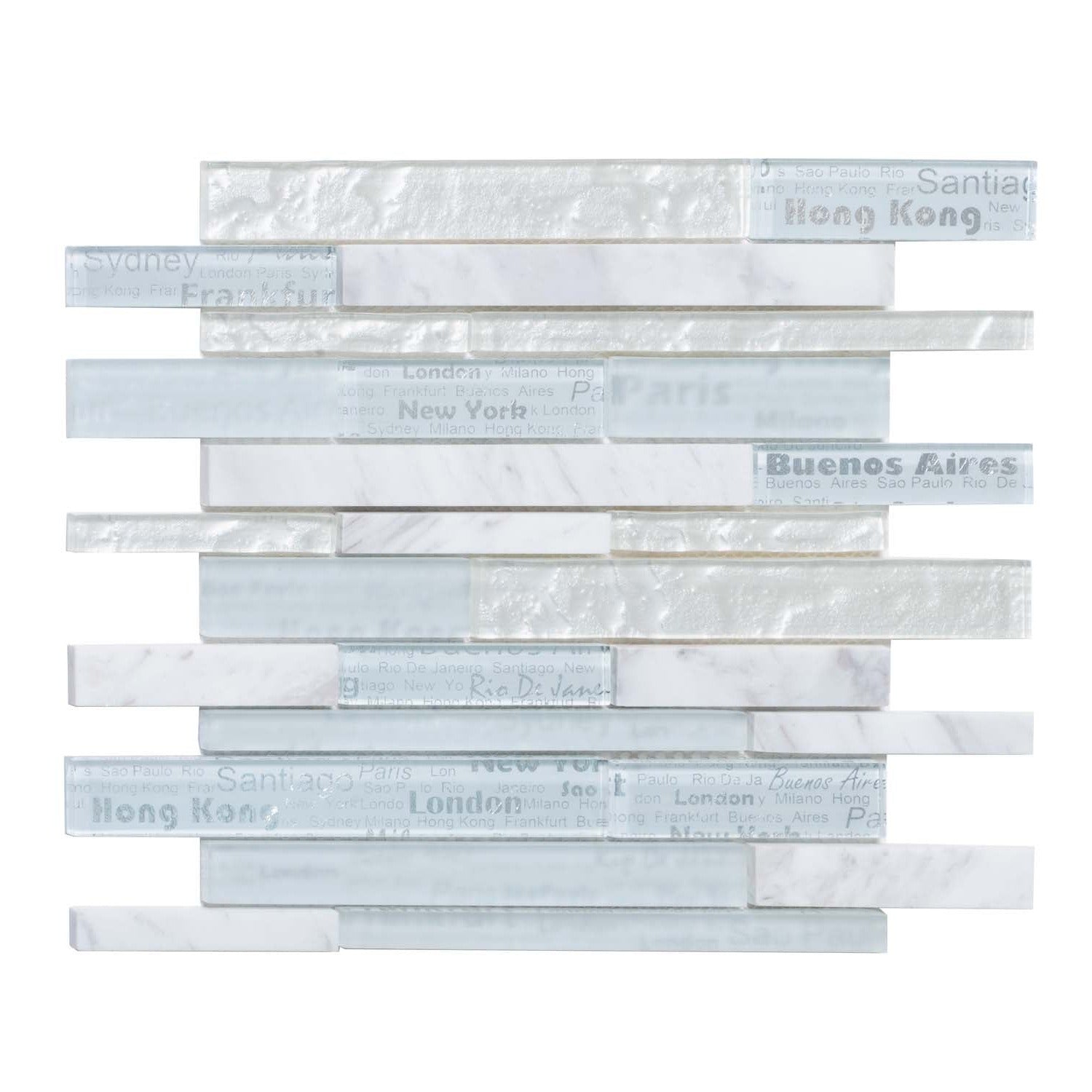 White Mosaic Tiles for sale