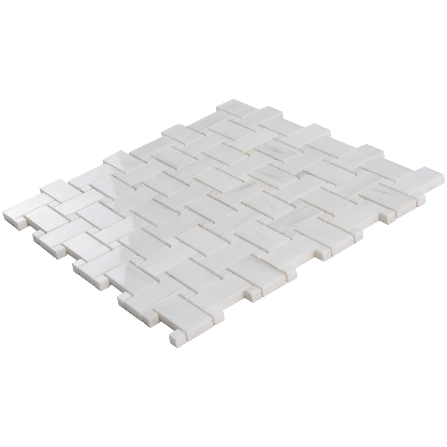 Classic White Marble Subway Tile