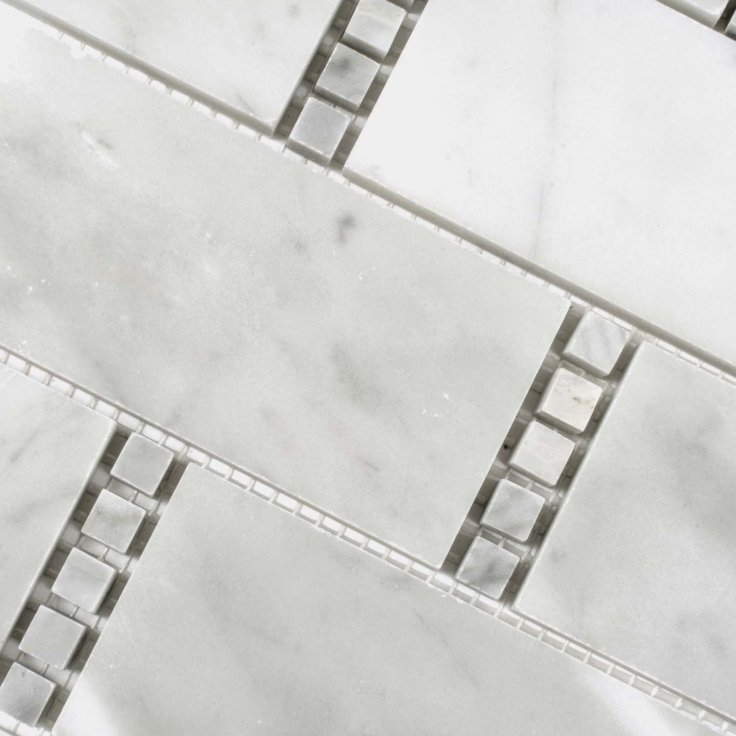 White Subway Mosaic Tile