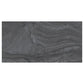 12x24 Coal Black Matte Tile