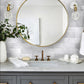 Grandiose White Honed Marble Subway Tile