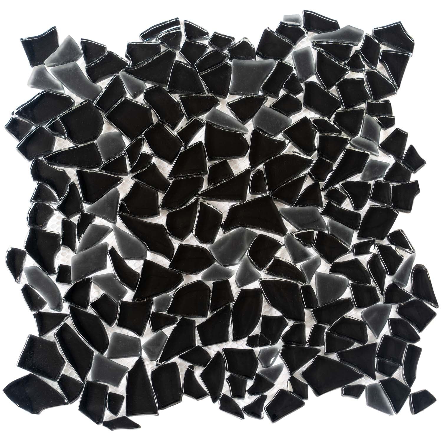 12x12 Black Pebble Tile