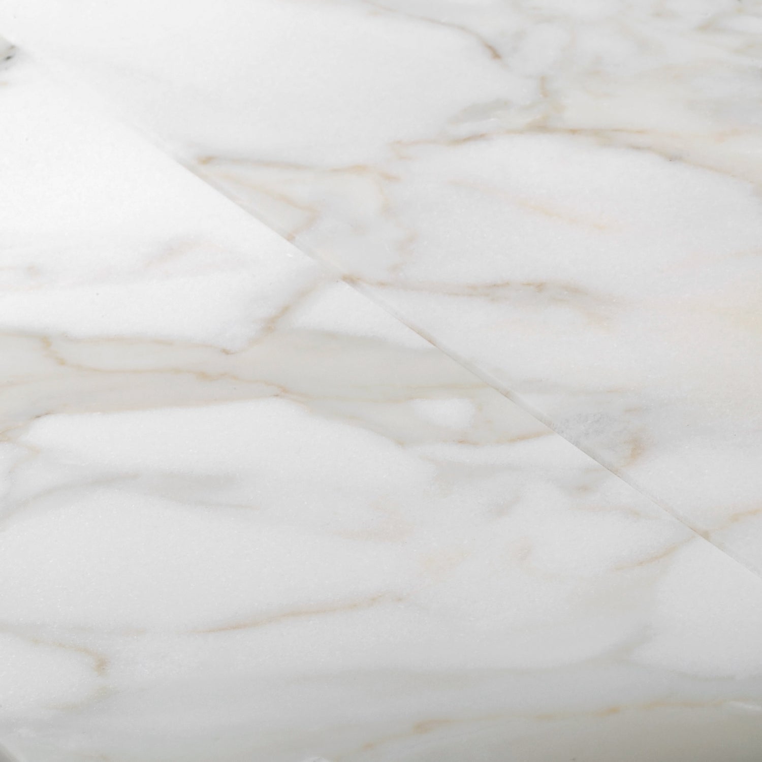 Elongated Chevron Thassos Marble Tile