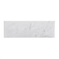 Clean White & Gray Marble Tile