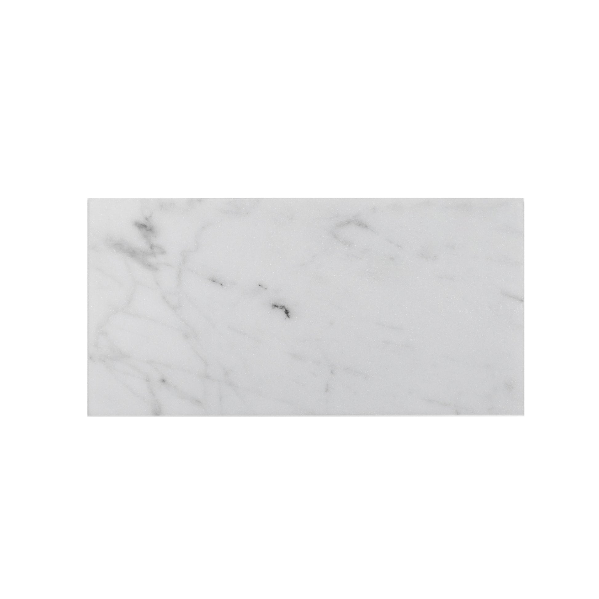 Carrara Marble 3x6 Honed Tile