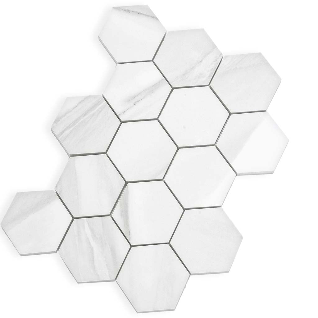 Polished White Floor Tile