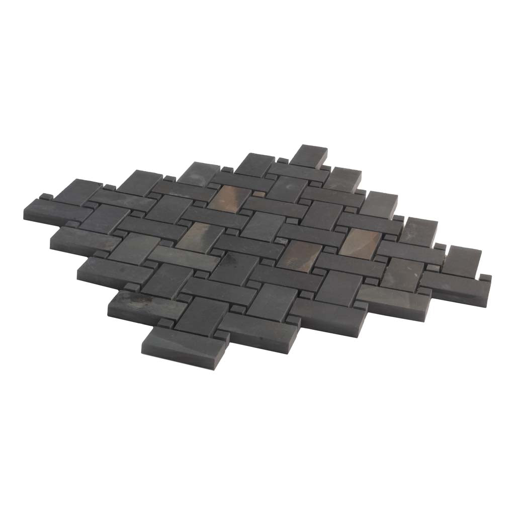 Black Mosaic Tiles