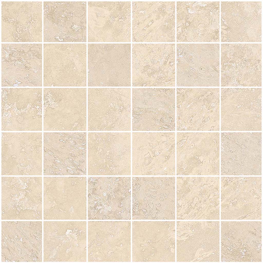 Splendor Beige Matte Porcelain Mosaic Tile