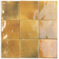 4x4 Antiek Orange Glossy Ceramic Tile