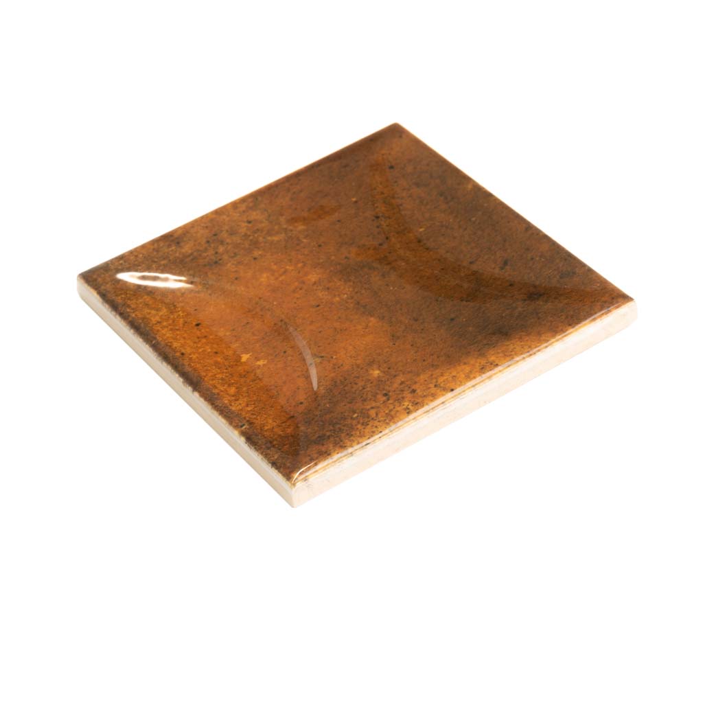 Red 4x4 Glossy Ceramic Square Deco Tile for Bold Accent Walls