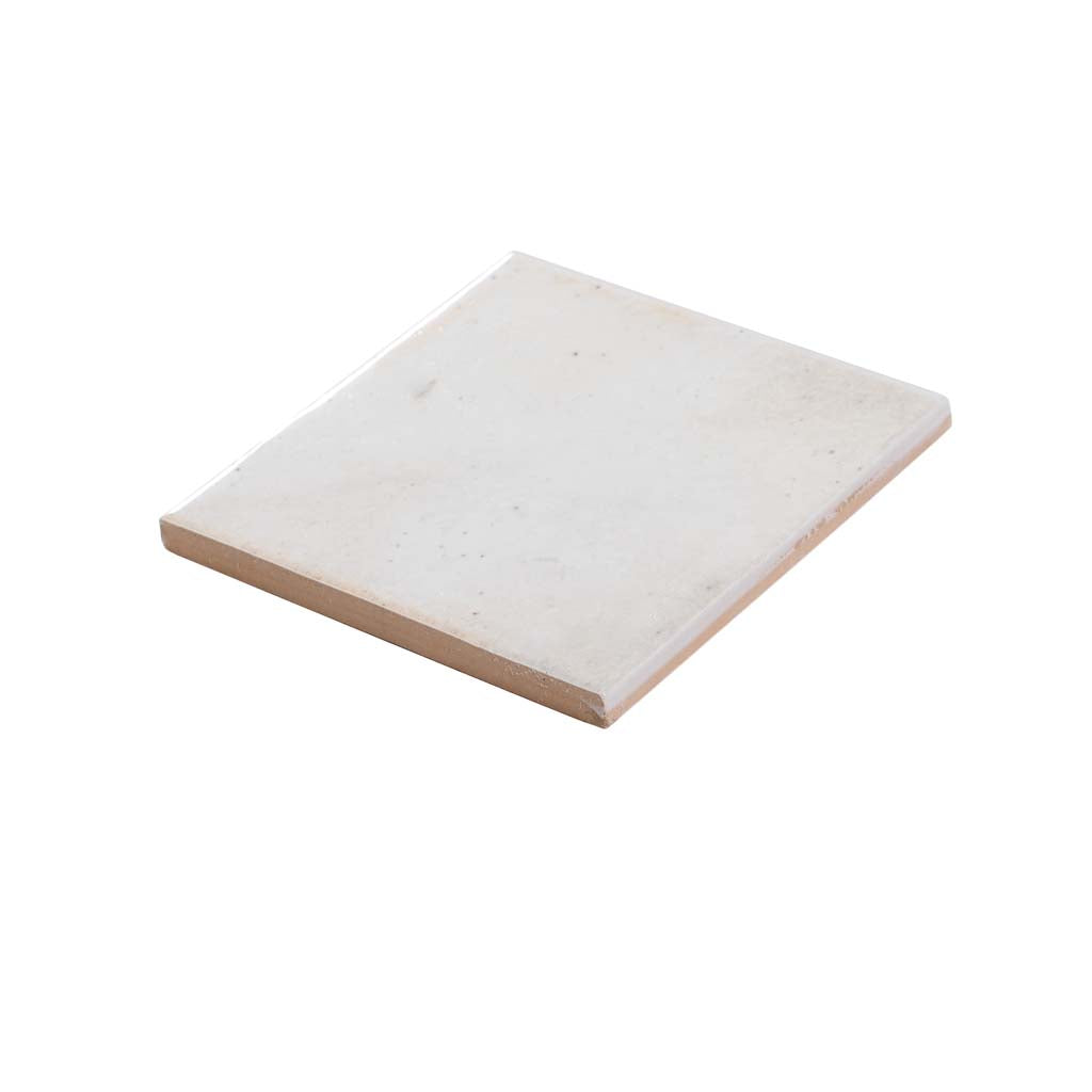 4x4 Antiek White Glossy Ceramic Tile