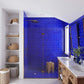 5x5 Blue Glossy Ceramic Tile