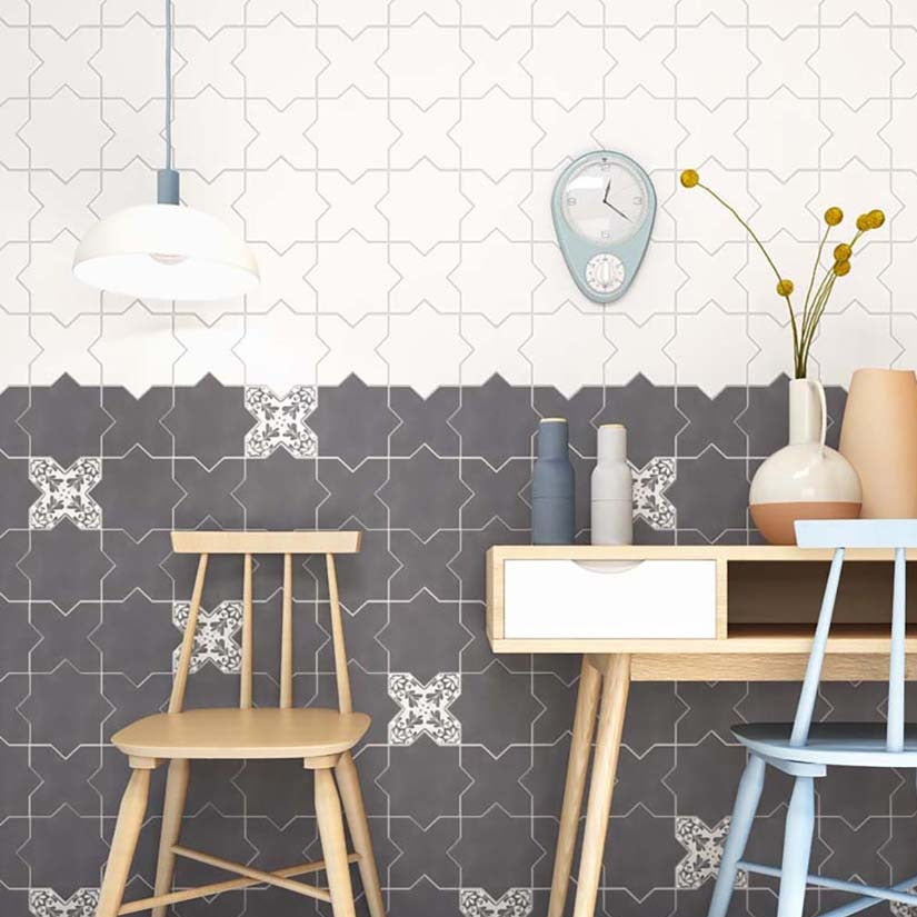 Elegance and Beauty Gray Tile