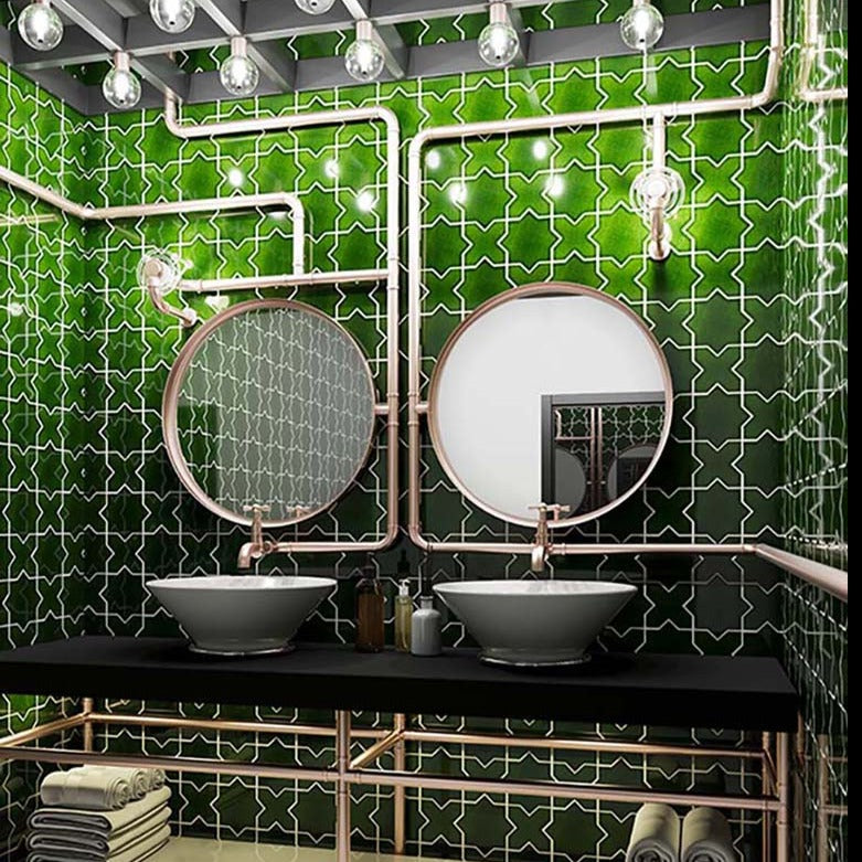 Remarkable Green Tile