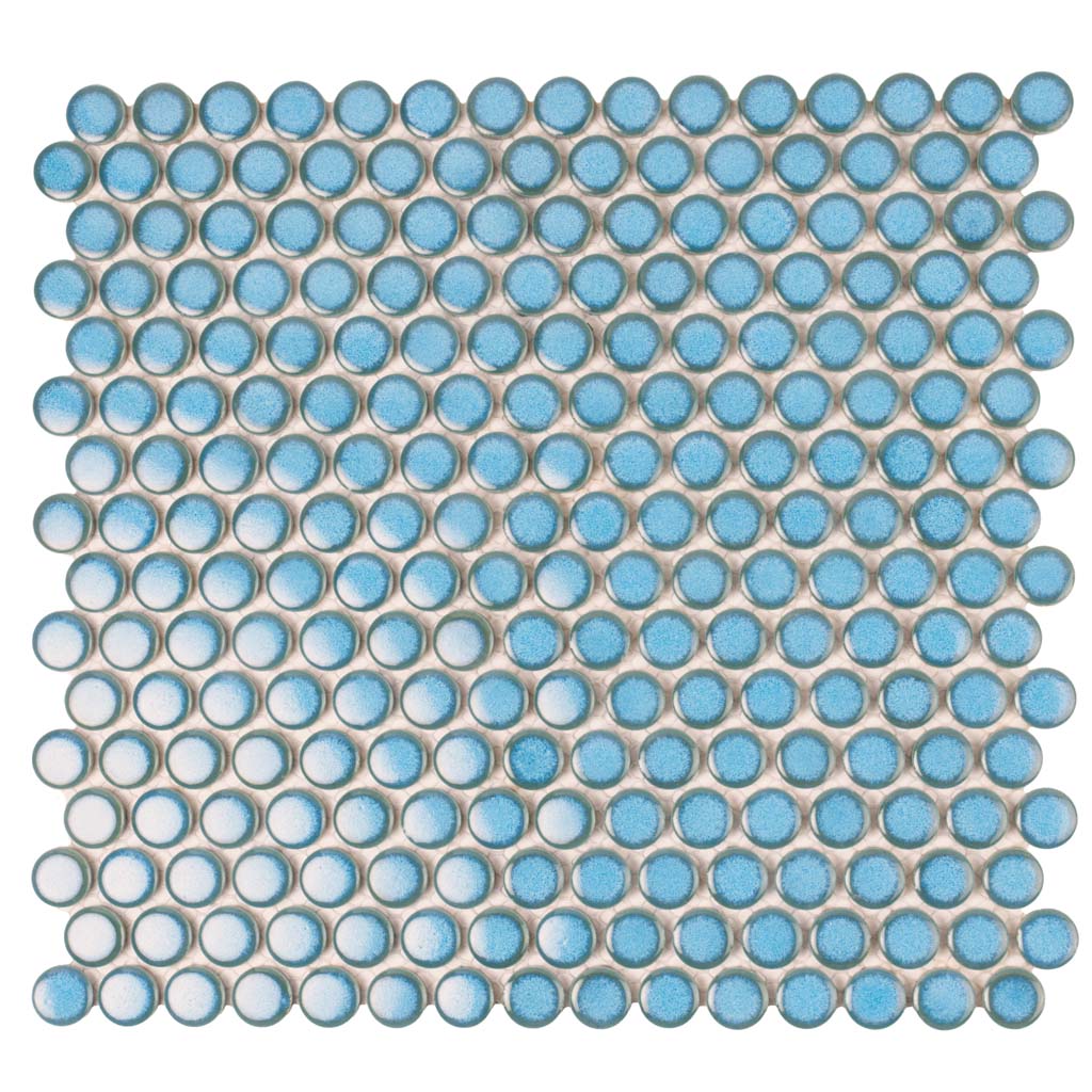 Cirkel Glossy Blue Wall and Floor Tile 