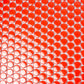 Red Penny Round Shower Tile