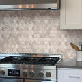 Gray Matte Mosaic Wall and Floor Tile
