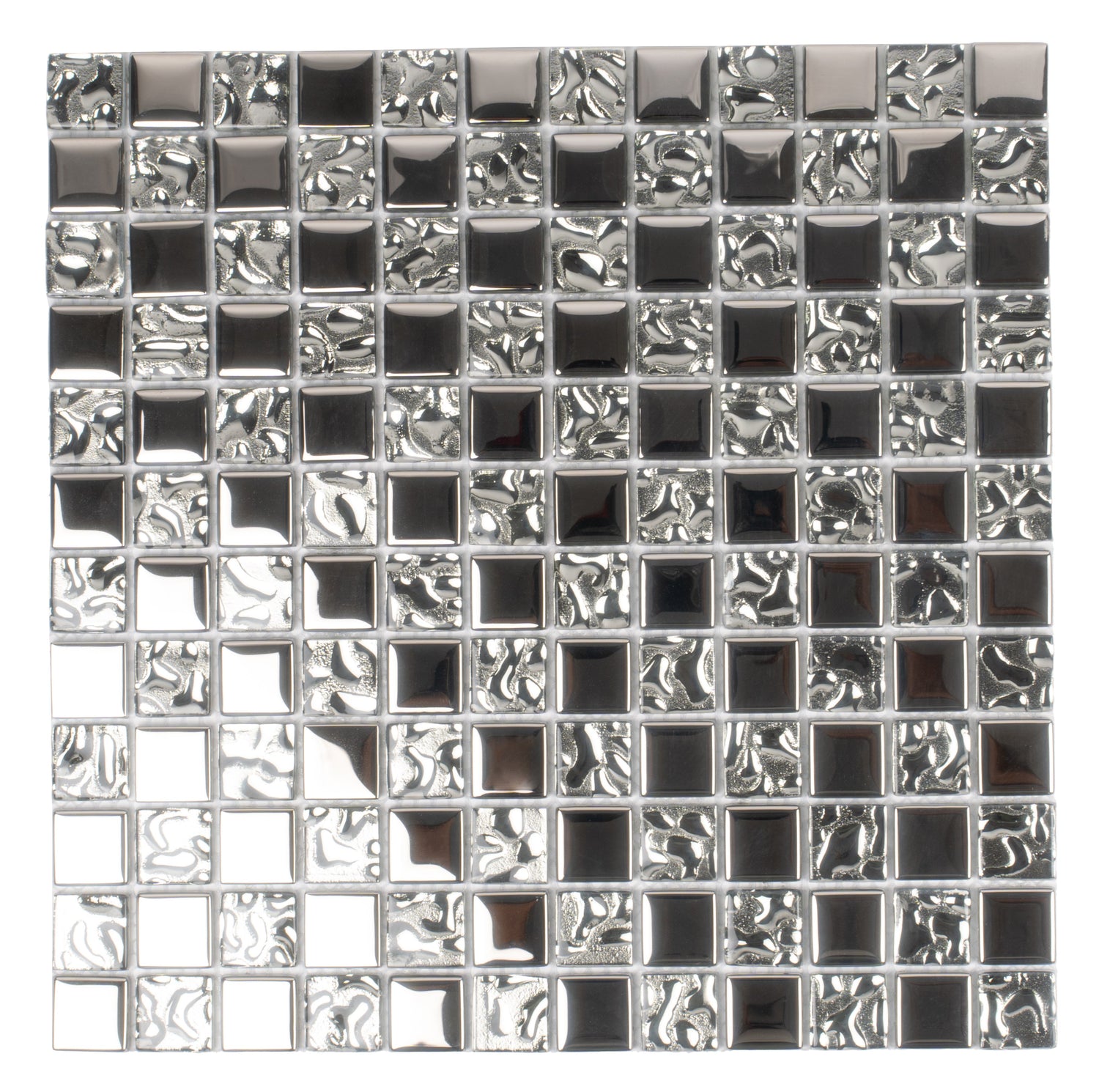 12x12 Silver Tile  