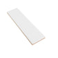 White Matte Ceramic Subway Tile